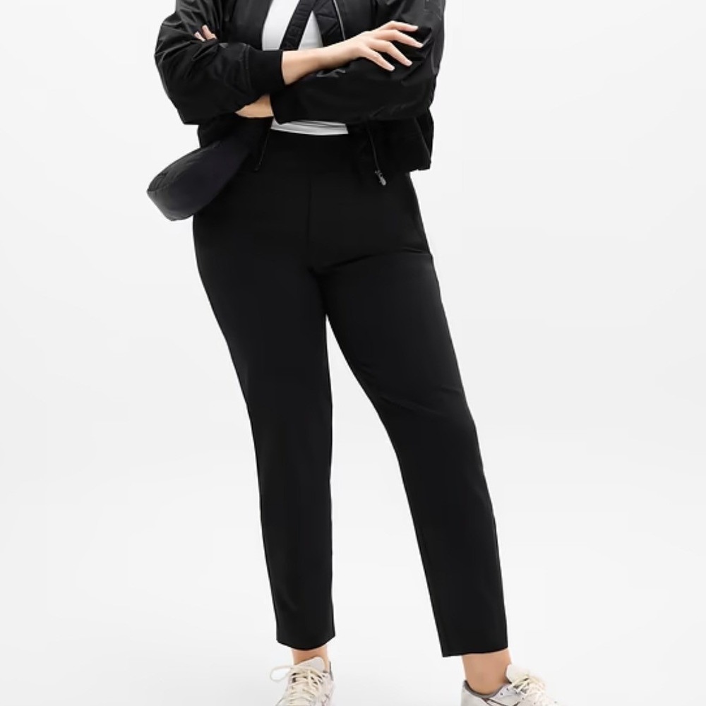 NWT Athleta Endless Pant Black Size 22‎ PrimaStretch Travel Work Pants